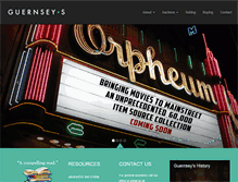 Tablet Screenshot of guernseys.com